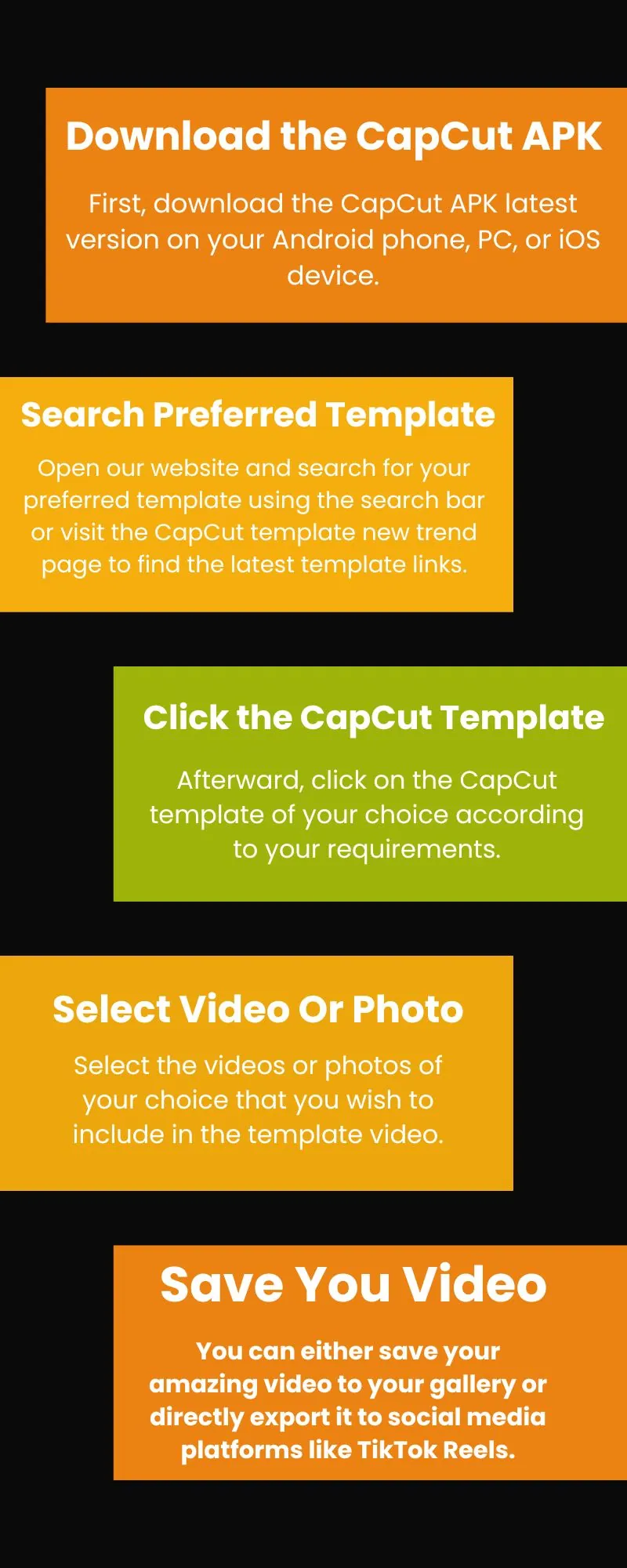 How to Use and Download CapCut Template New Trend