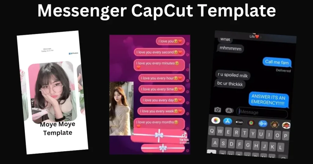 Messenger CapCut Template