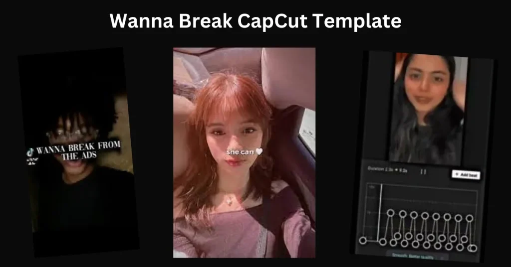 Wanna Break CapCut Template